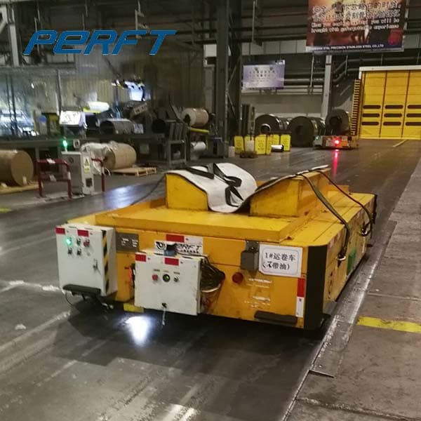 trackless transfer trolley for steel mills 90 ton